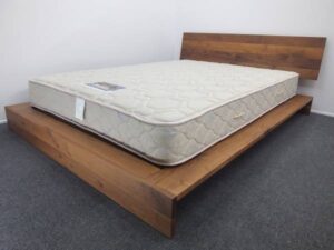 simmons シモンズ Wベッド ExtraHard ウォールナット　22000